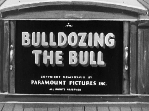 Bulldozing The Bull [1951]